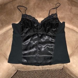 Satin front camisole